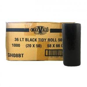 36LT BLACK TIDY ROLL