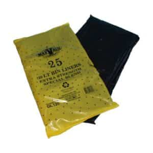 Black Garbage Bags 120L 250/ctn