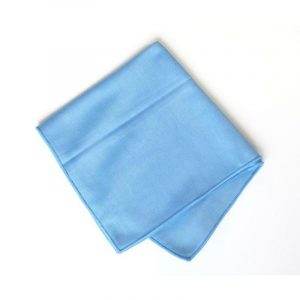 Emperor Premium Quality Glass/Polishing Microfibre Cloth - Light Blue